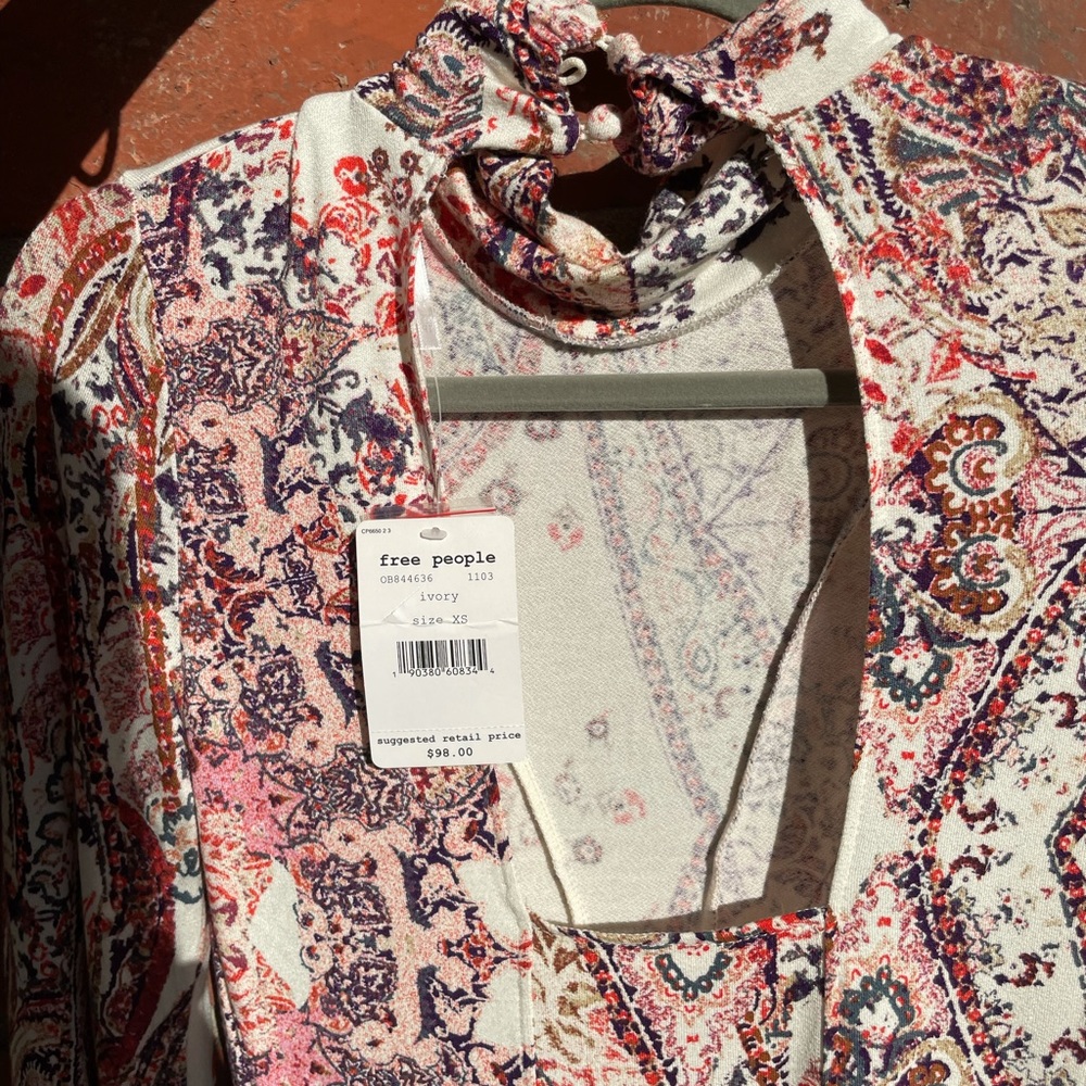 Brand New Free People long sleeve dress